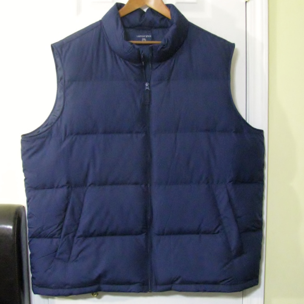 *SOLD*     Men's Land's End Down Puffer Vest (XXL)